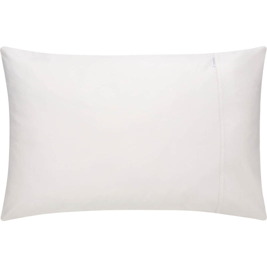 500TC Cotton Sateen Chalk Tailored Pillowcase Pair