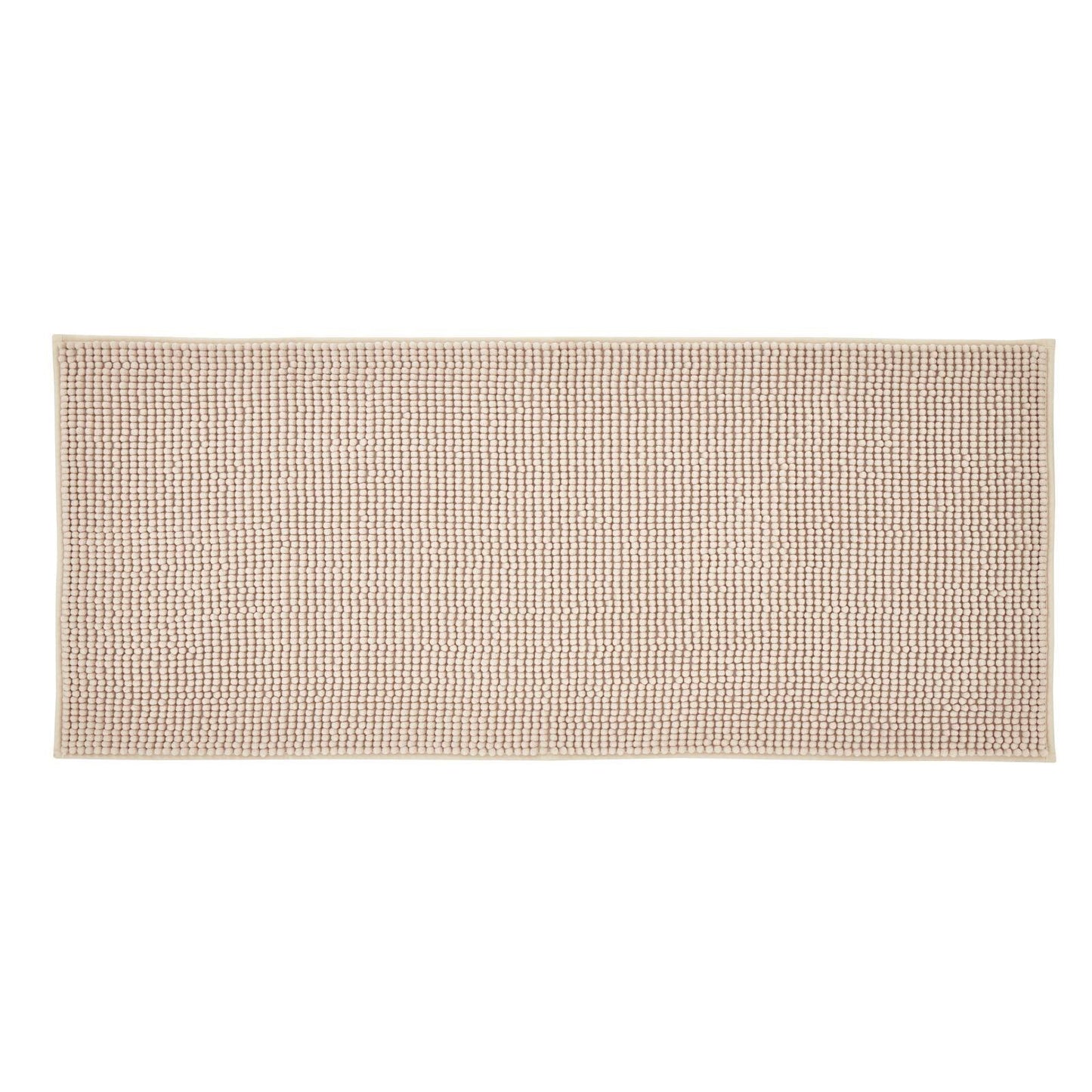 Catherine Lansfield Bobble Natural Bath - Bath Runner