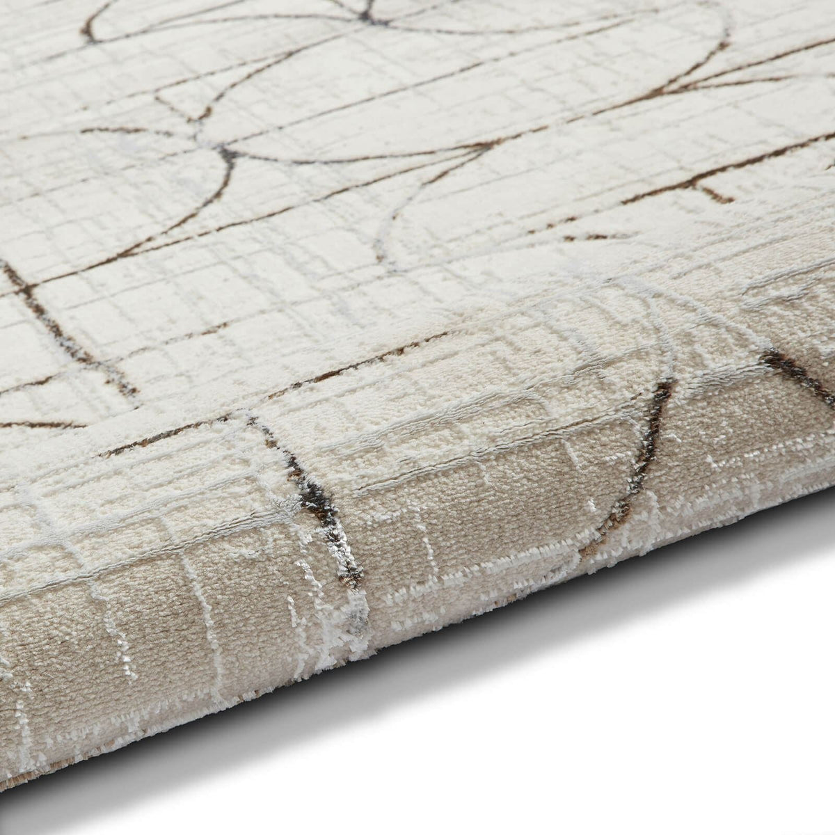 Creation G2851 Beige/Silver Modern Rug