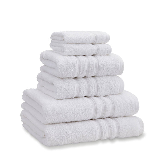 Zero Twist 500gsm Soft & Absorbent White Towel Bale