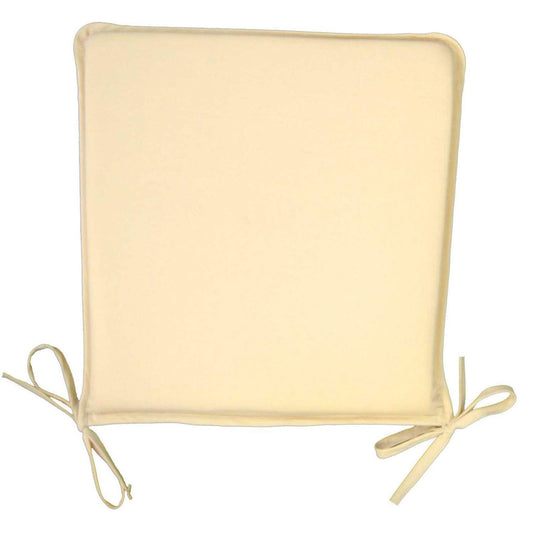 Basic Square Cream Seat Pad
