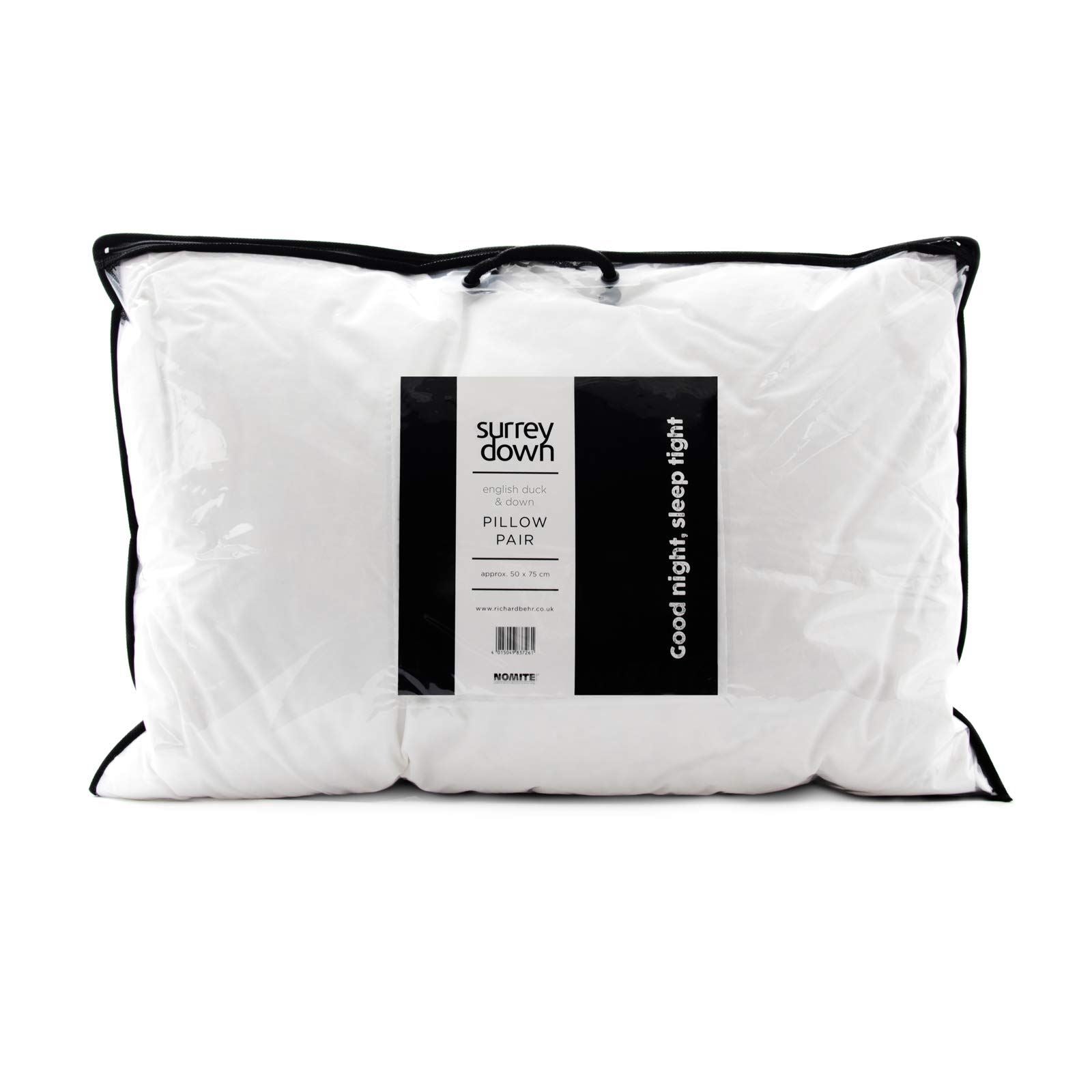 Duck Down Standard Pillow Home Linen Store