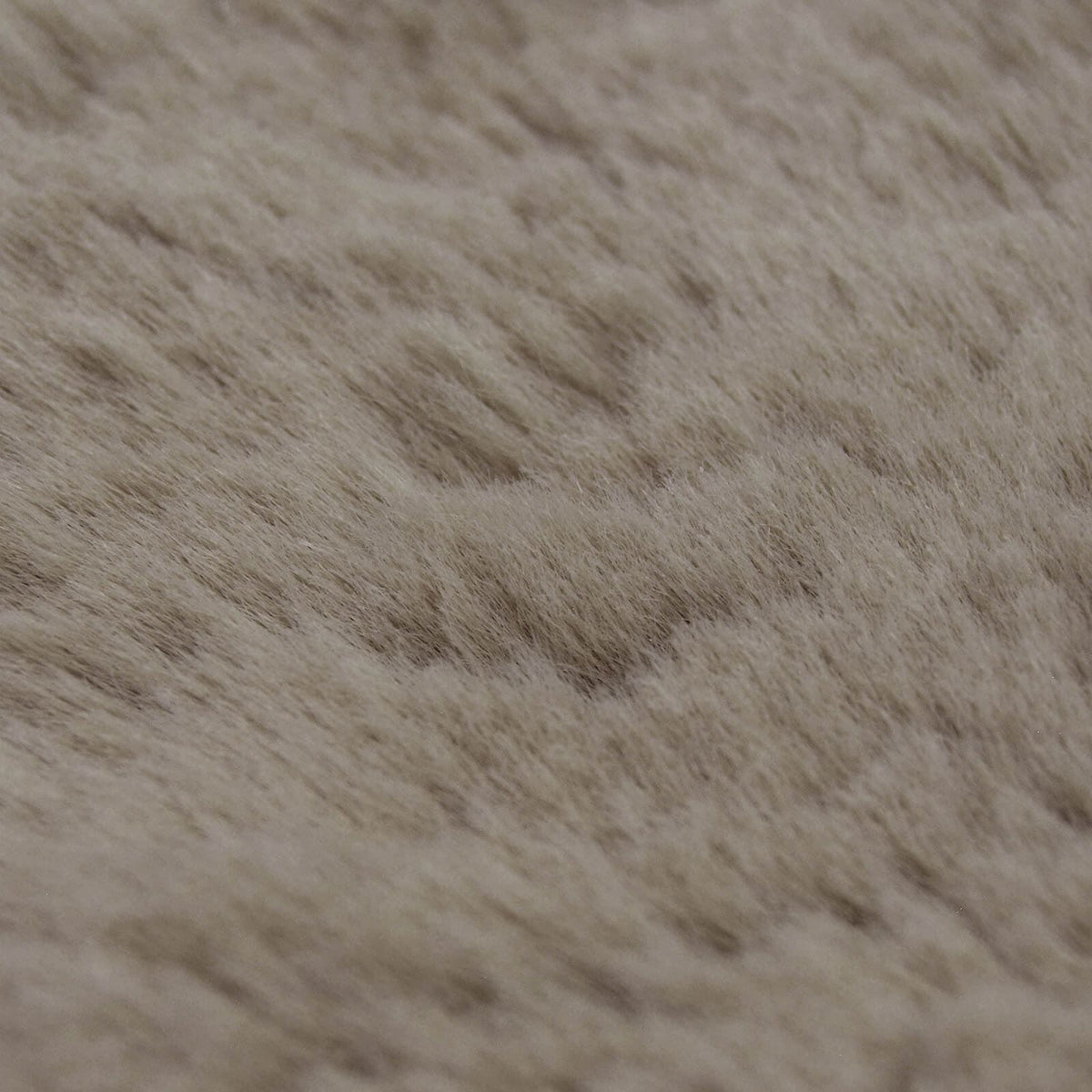 Luxury Faux Fur Natural Plain Rug