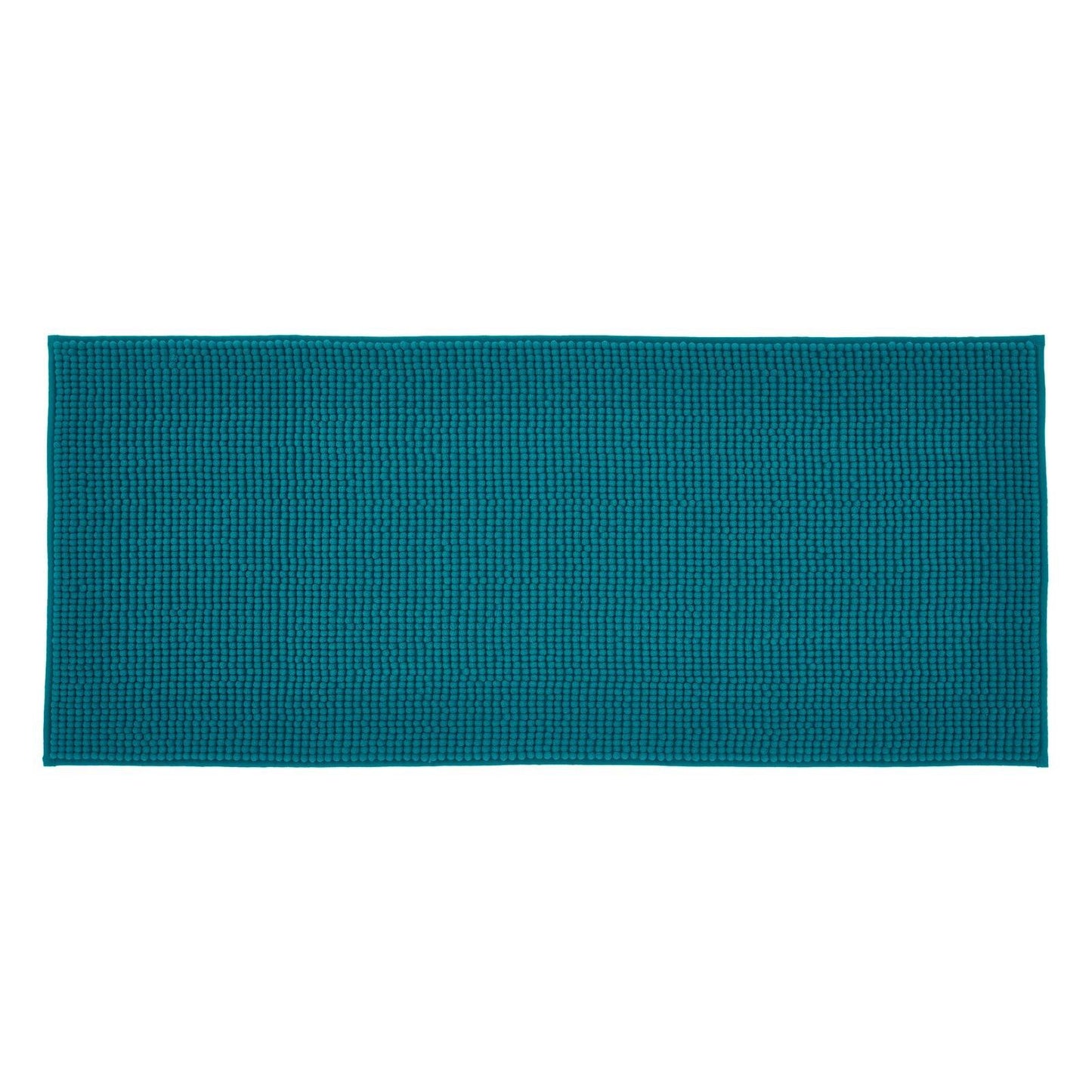 Catherine Lansfield Bobble Teal Green Bath - Bath Runner