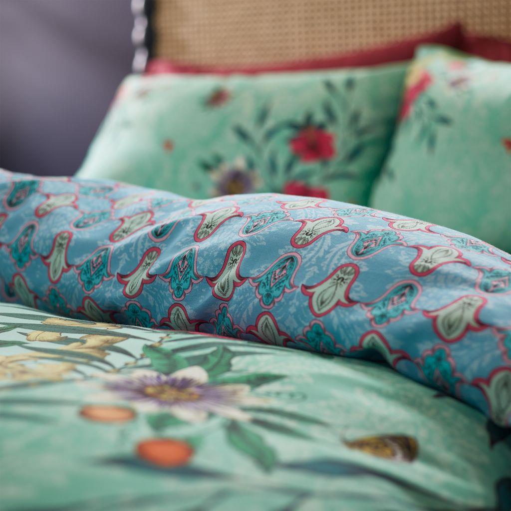 Paradise Parrot Green Duvet Cover Set
