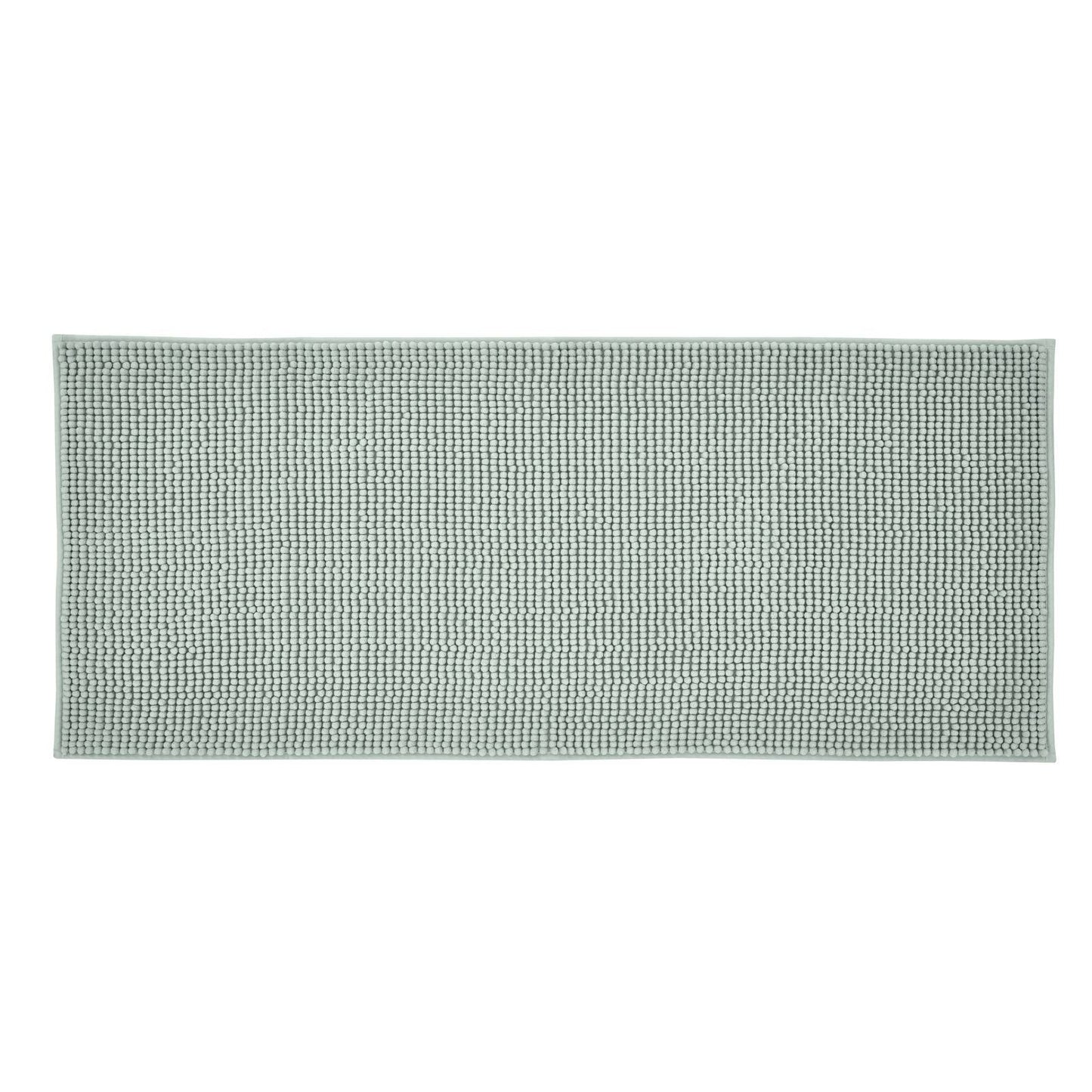 Catherine Lansfield Bobble Sage Green Bath - Bath Runner