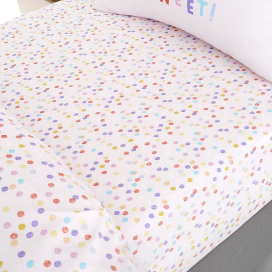 Ice Cream Fundae Pink Fitted Sheet