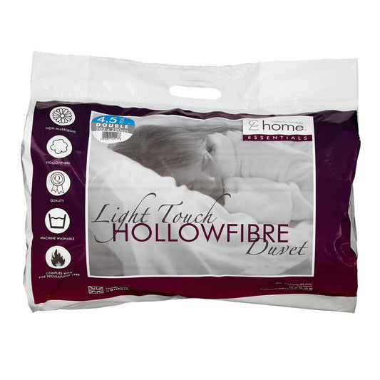 Essentials Hollowfibre Duvet, 4.5 Tog