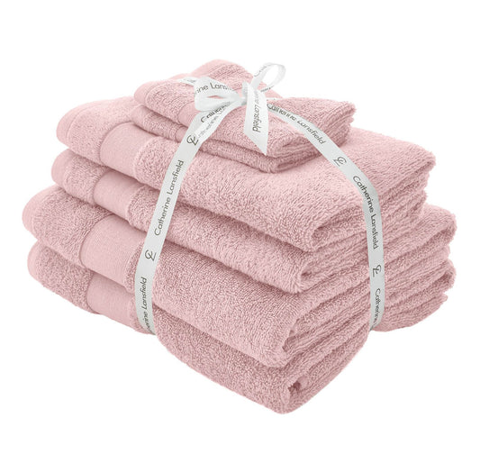 Anti Bacterial 500gsm Pink Towel Bale