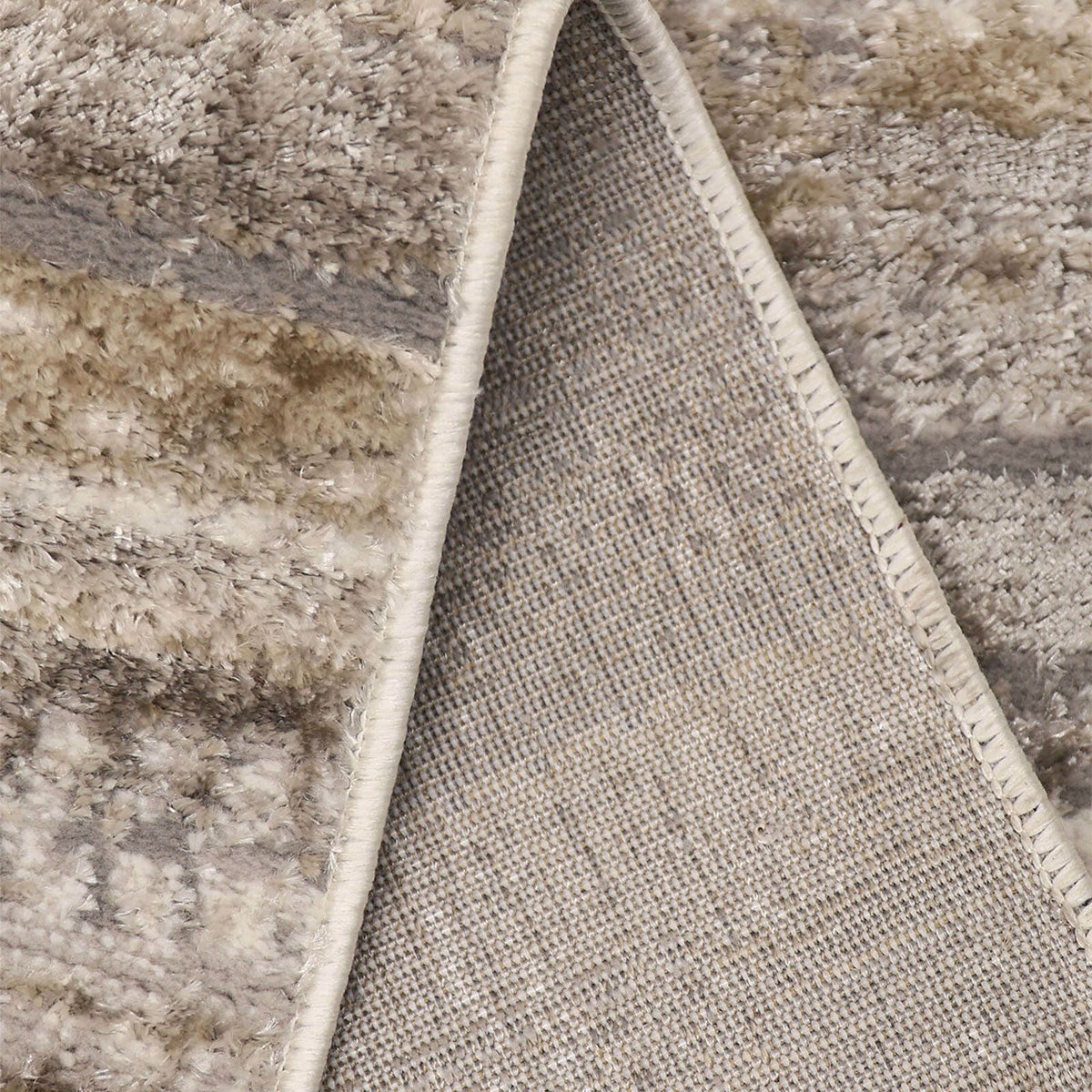 Cadiz Blends Grey Modern Rug