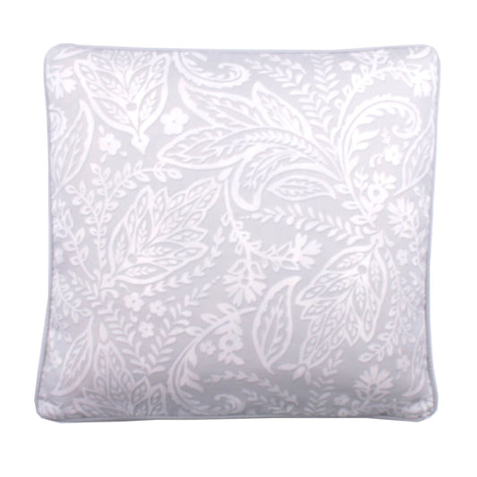 Aveline Grey Filled Cushion