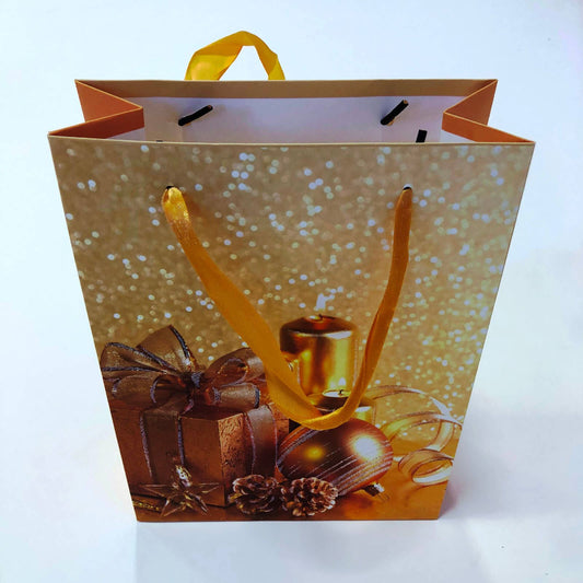Christmas Gift Candle Orange Bags
