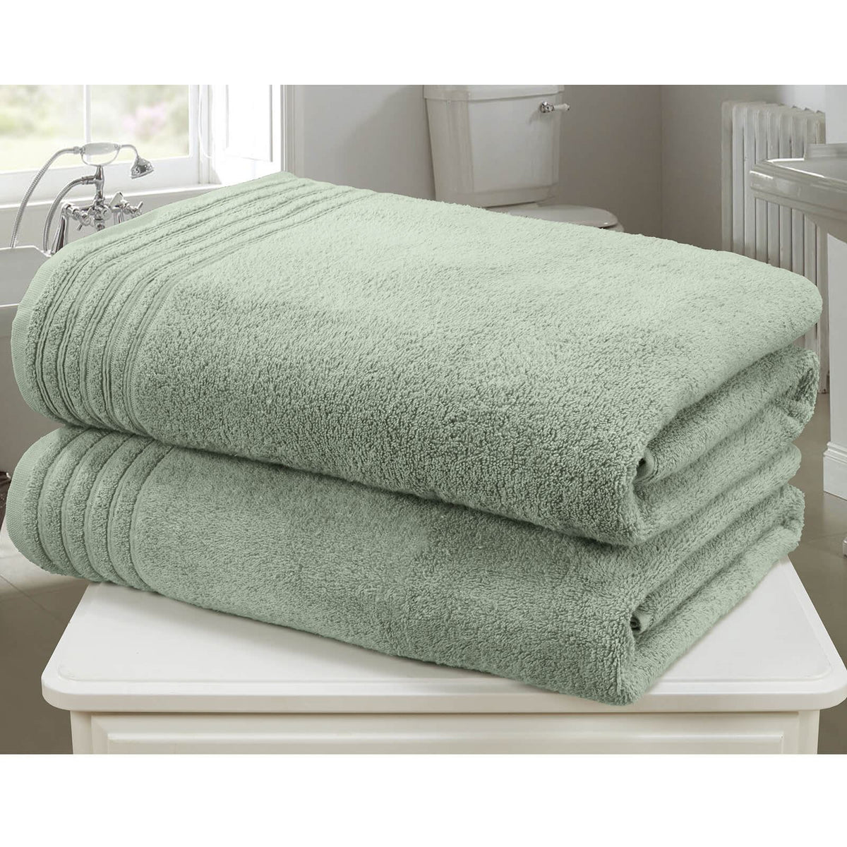 So Soft Sea Green Face Towel