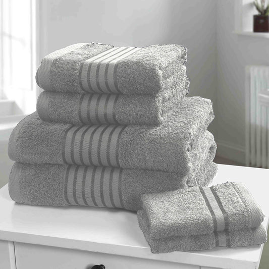Windsor Silver Towel Bale