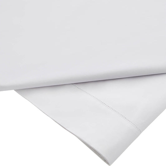 1000TC Cotton Sateen Dove Flat Sheet