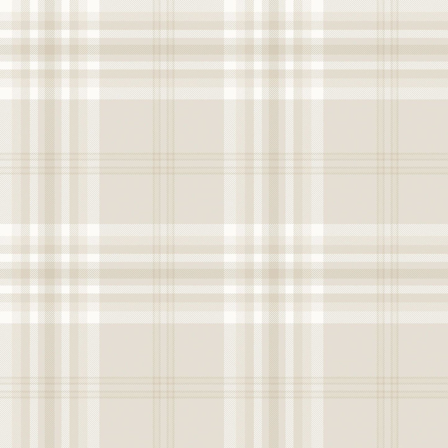 Kelso Check Wallpaper Cream