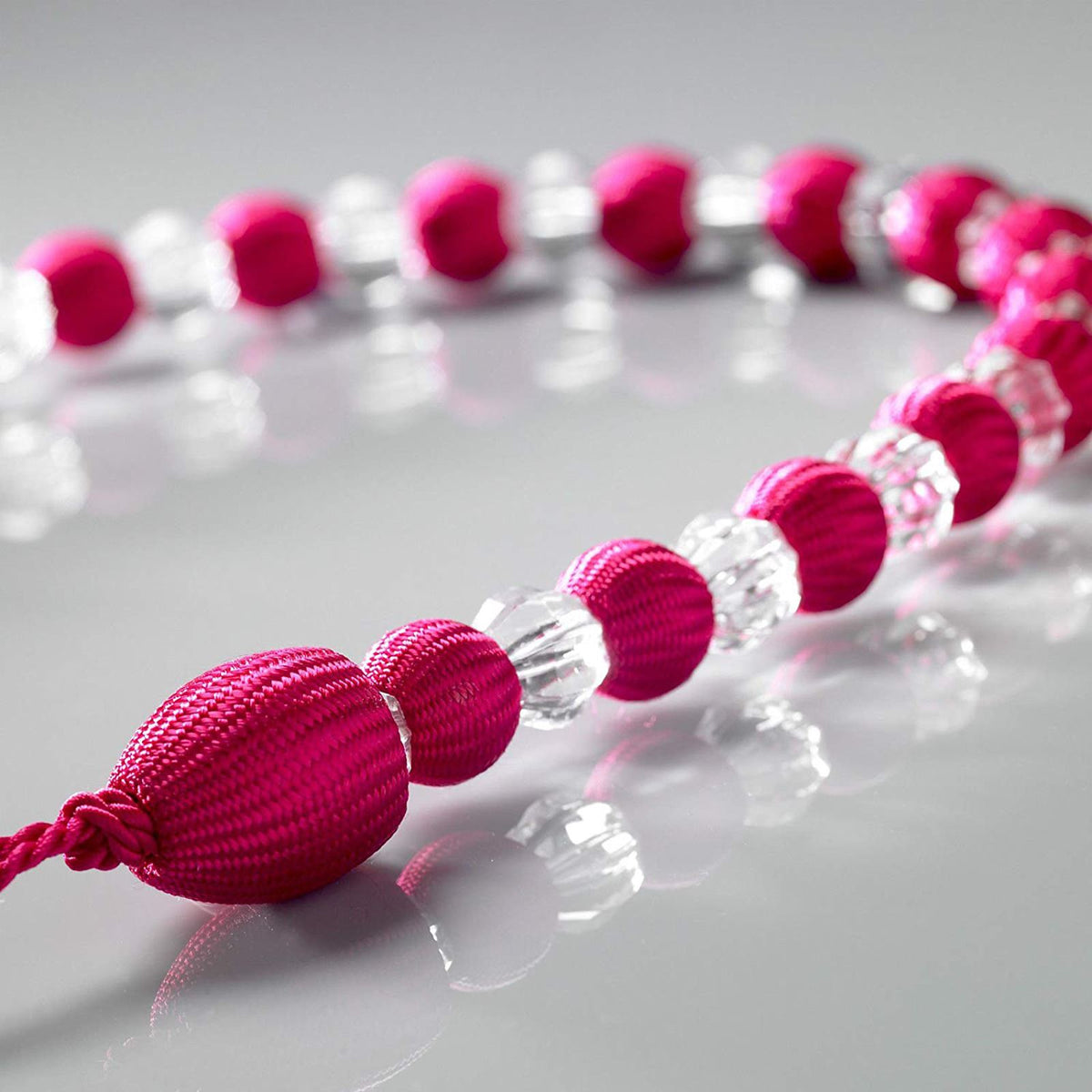 Earl Cerise Tiebacks