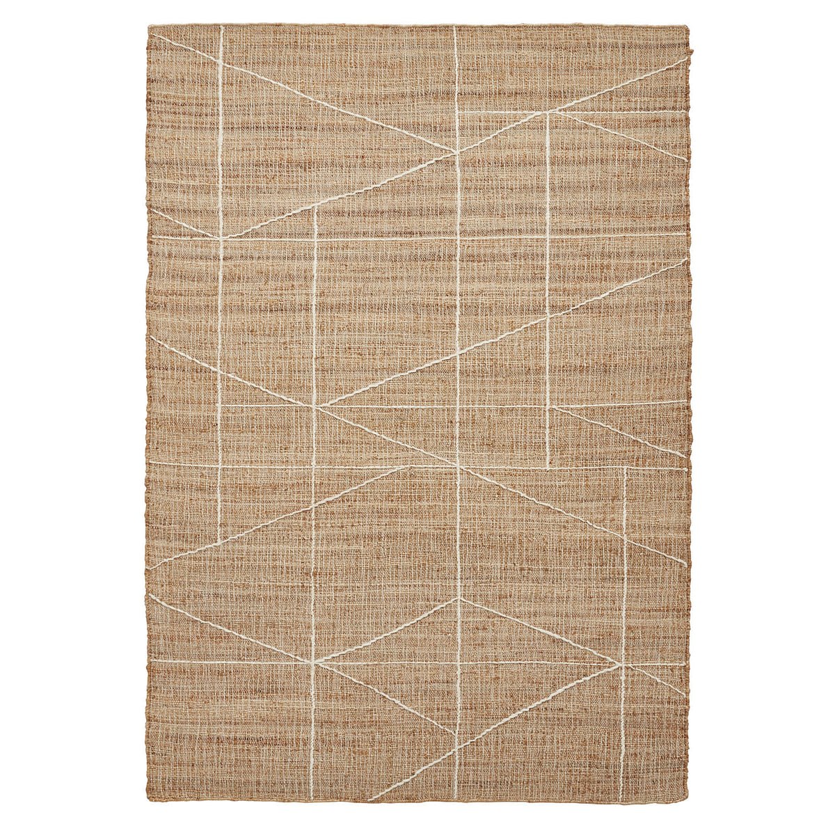 Bazaar Jute 24875 Natural Rug - 120 x 170