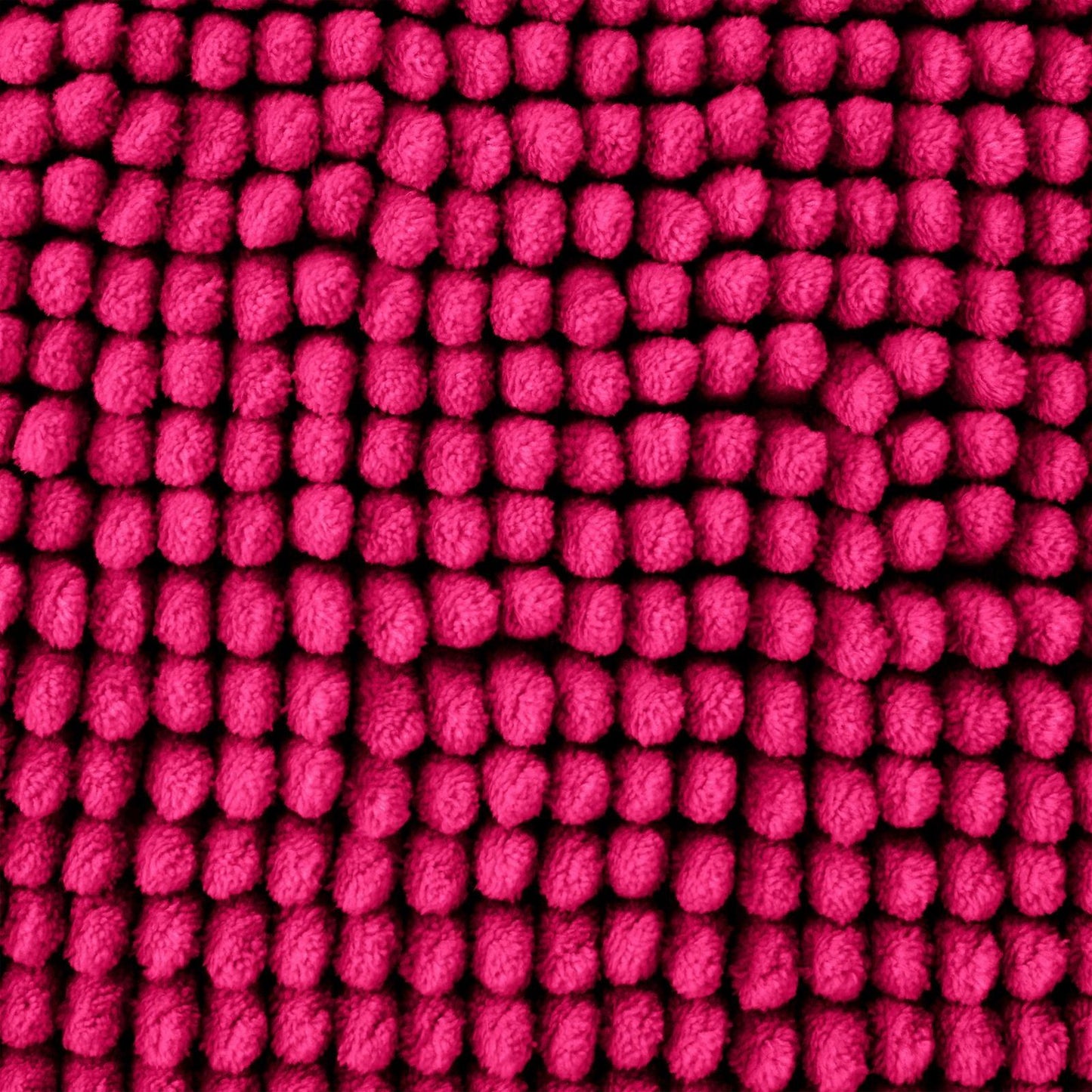 Catherine Lansfield Bobble Hot Pink - Bath Mat
