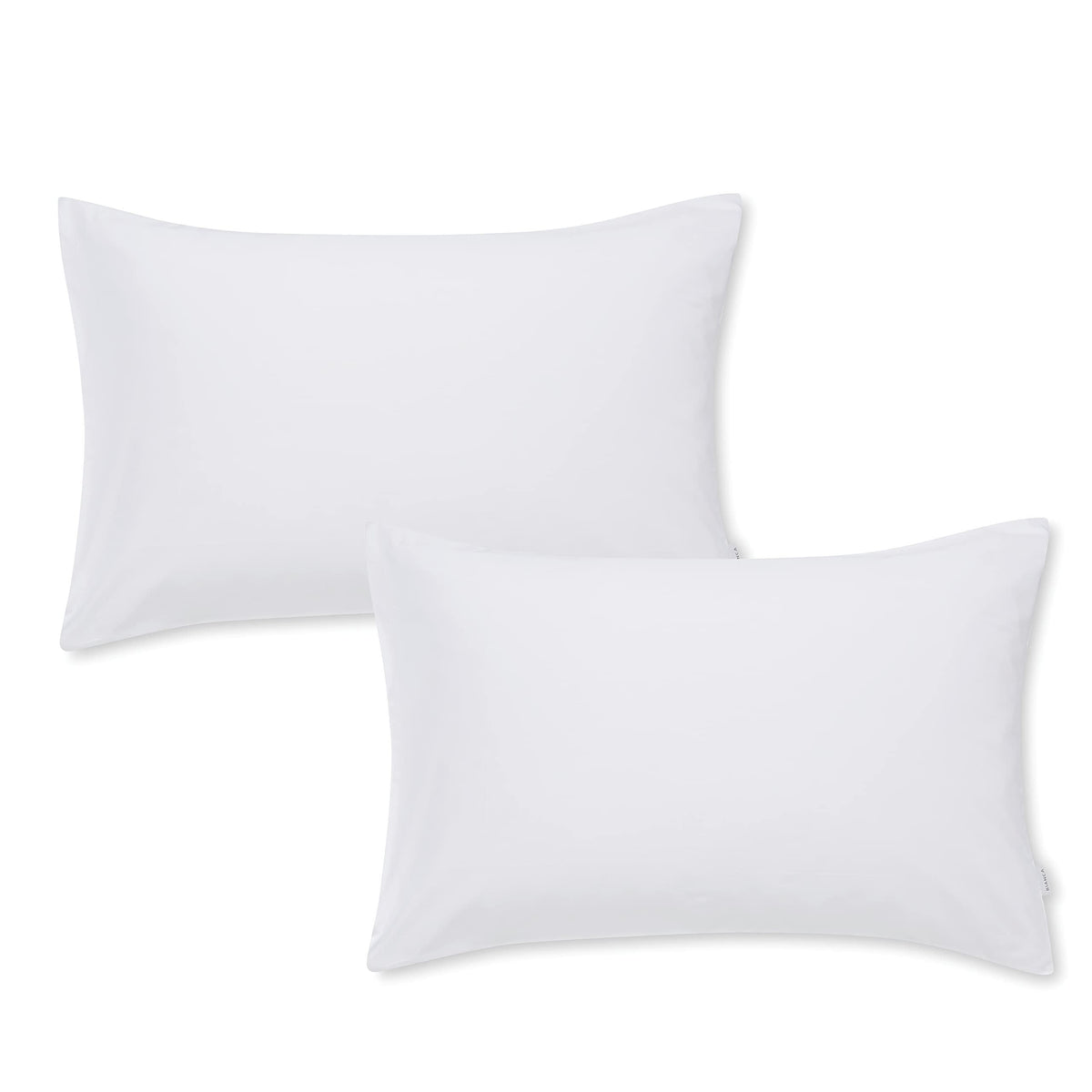 400TC Cotton Sateen White Housewife Pillowcase Pair