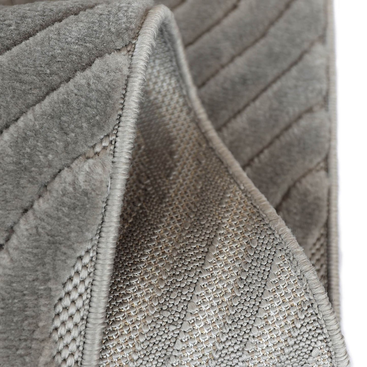 Malmo Tear Drop Grey Rug
