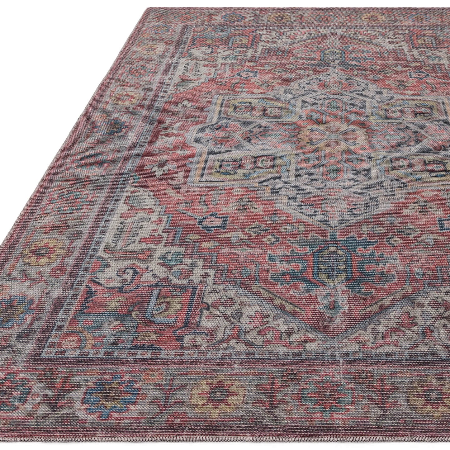 Asiatic Kaya Iman KY07 Red Rug