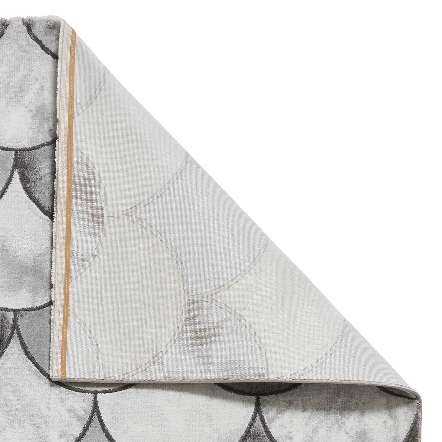 Think Rugs Craft 23361 Grey / Silver Rug