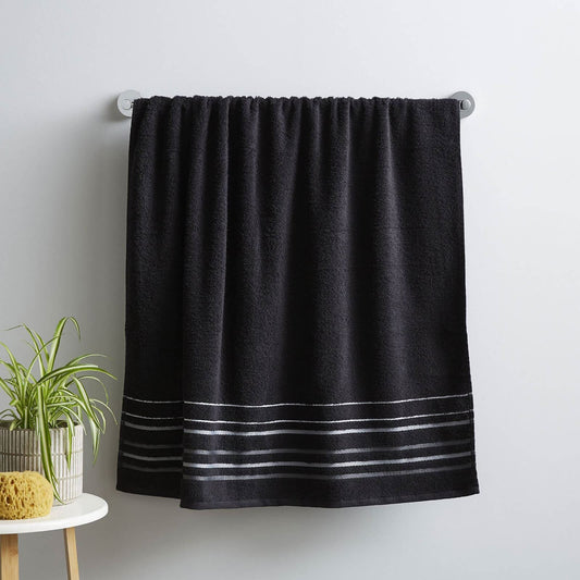 Java 450gsm Soft & Absorbent Black Towel Bale