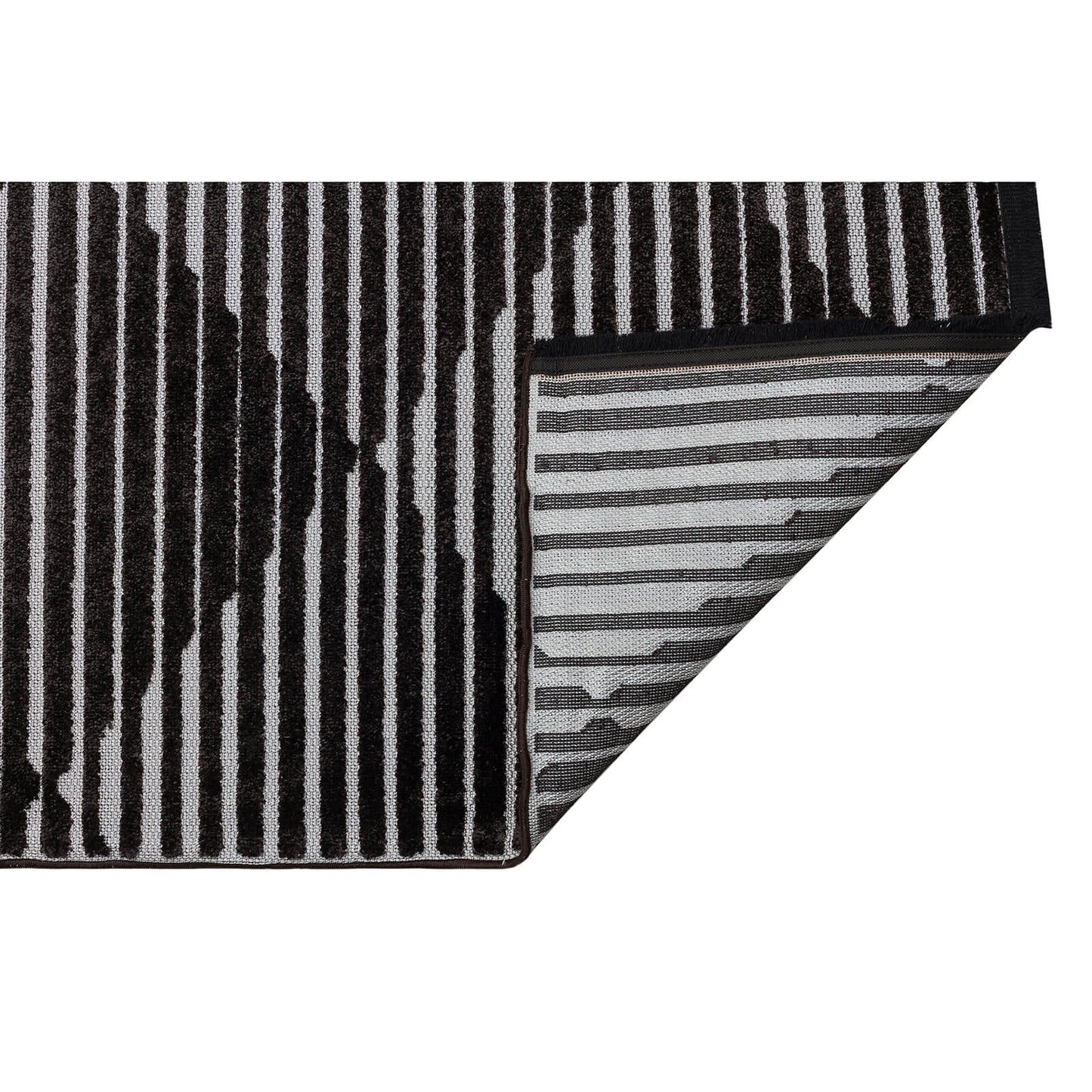 Concept Looms Jazz JAZ09 Grey Black Rug