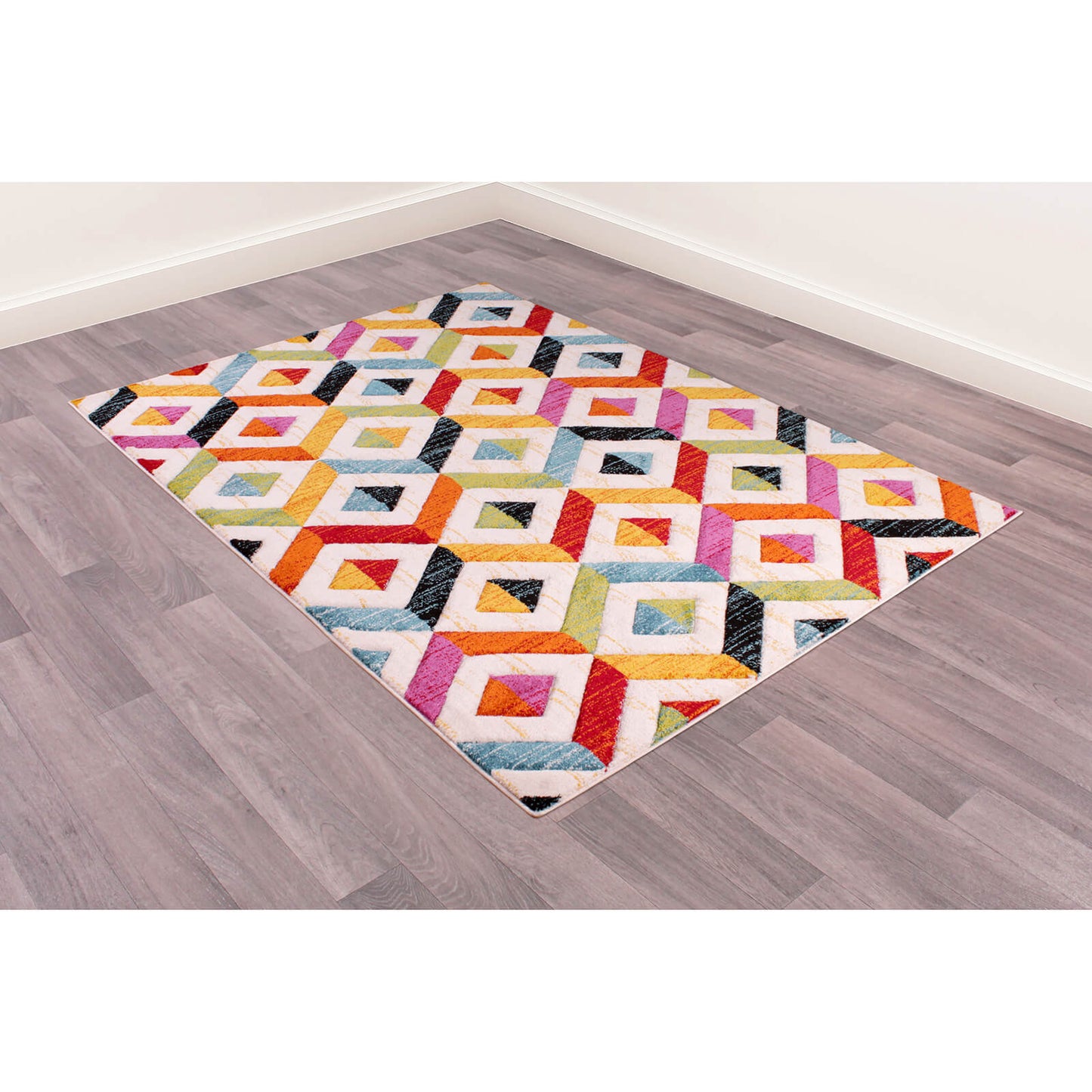 Ultimate Home Living Spectra Carved Sarasota Multi Rug