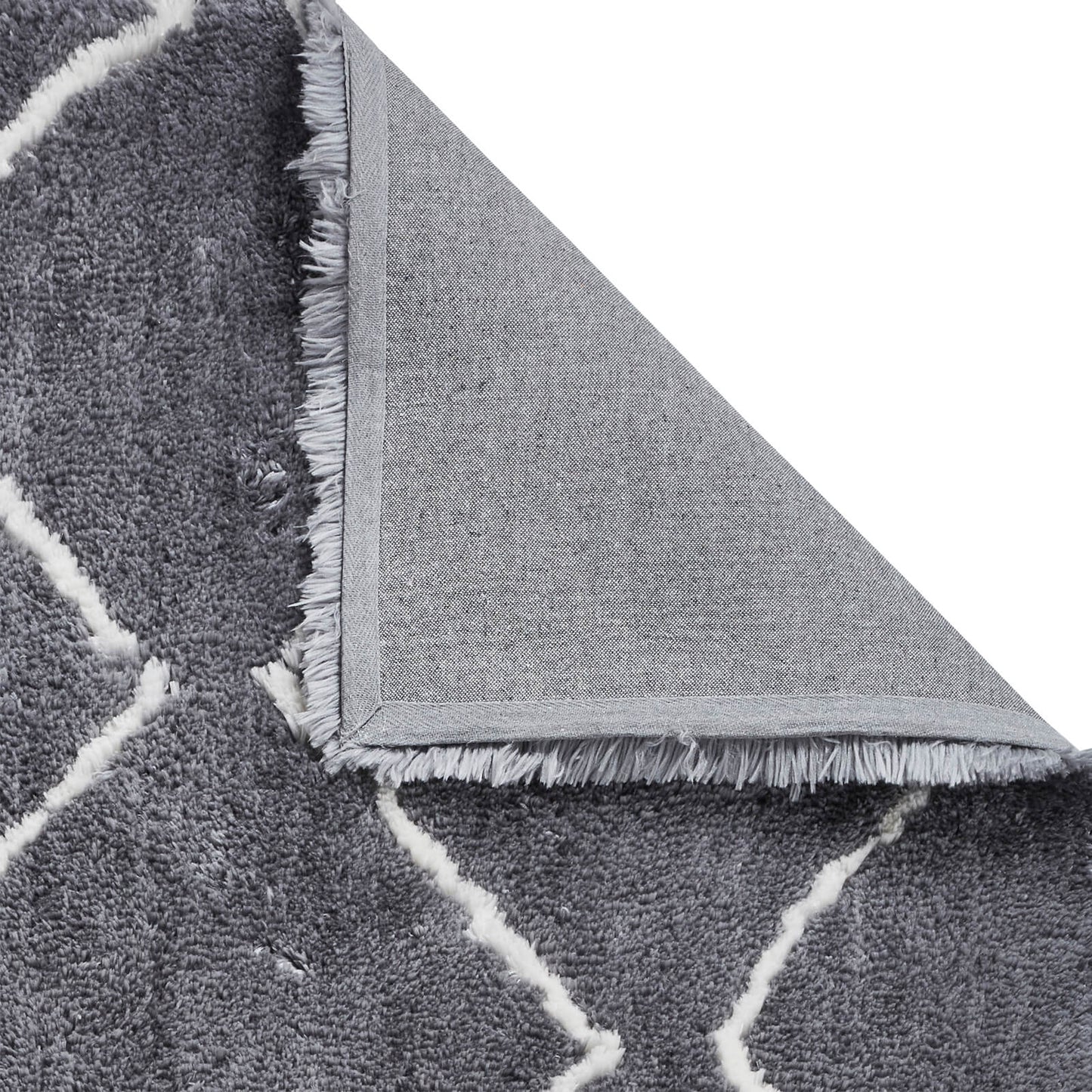 Think Rugs Morocco 3742 Grey / Cream Rug