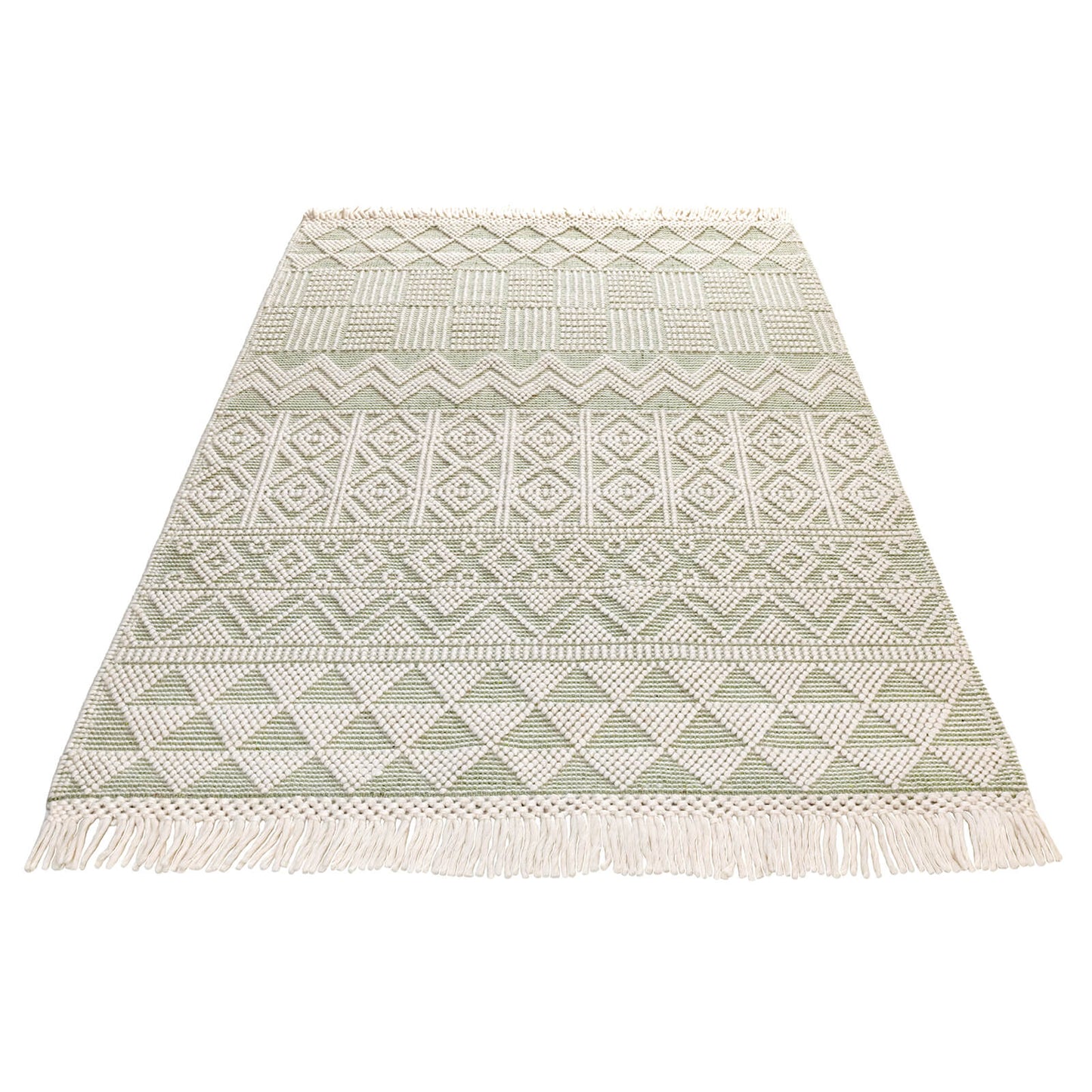 Concept Looms Anya ANYA01 Ivory Mint Rug