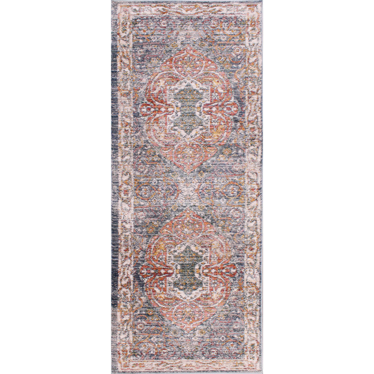 Nova 8881B Blue Traditional Rugs