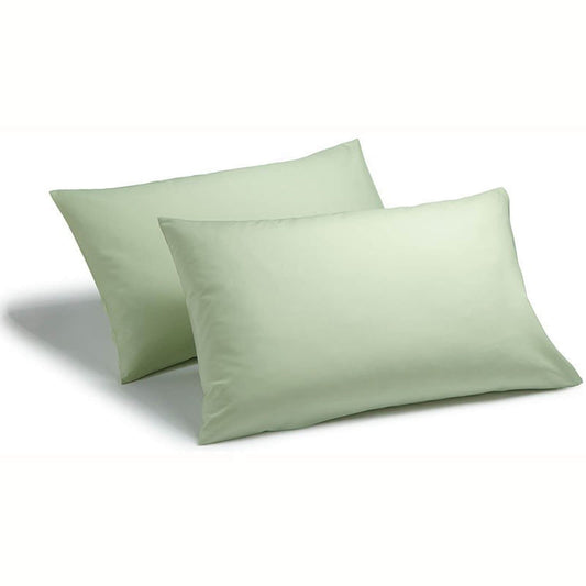 Poetry Meadow Green Housewife Pillowcase Pair