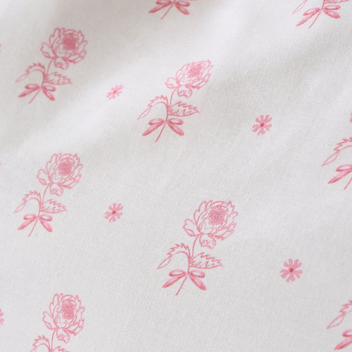 Cath Kidston Spitalfield Bunches Cotton Pillowcase Pair Green