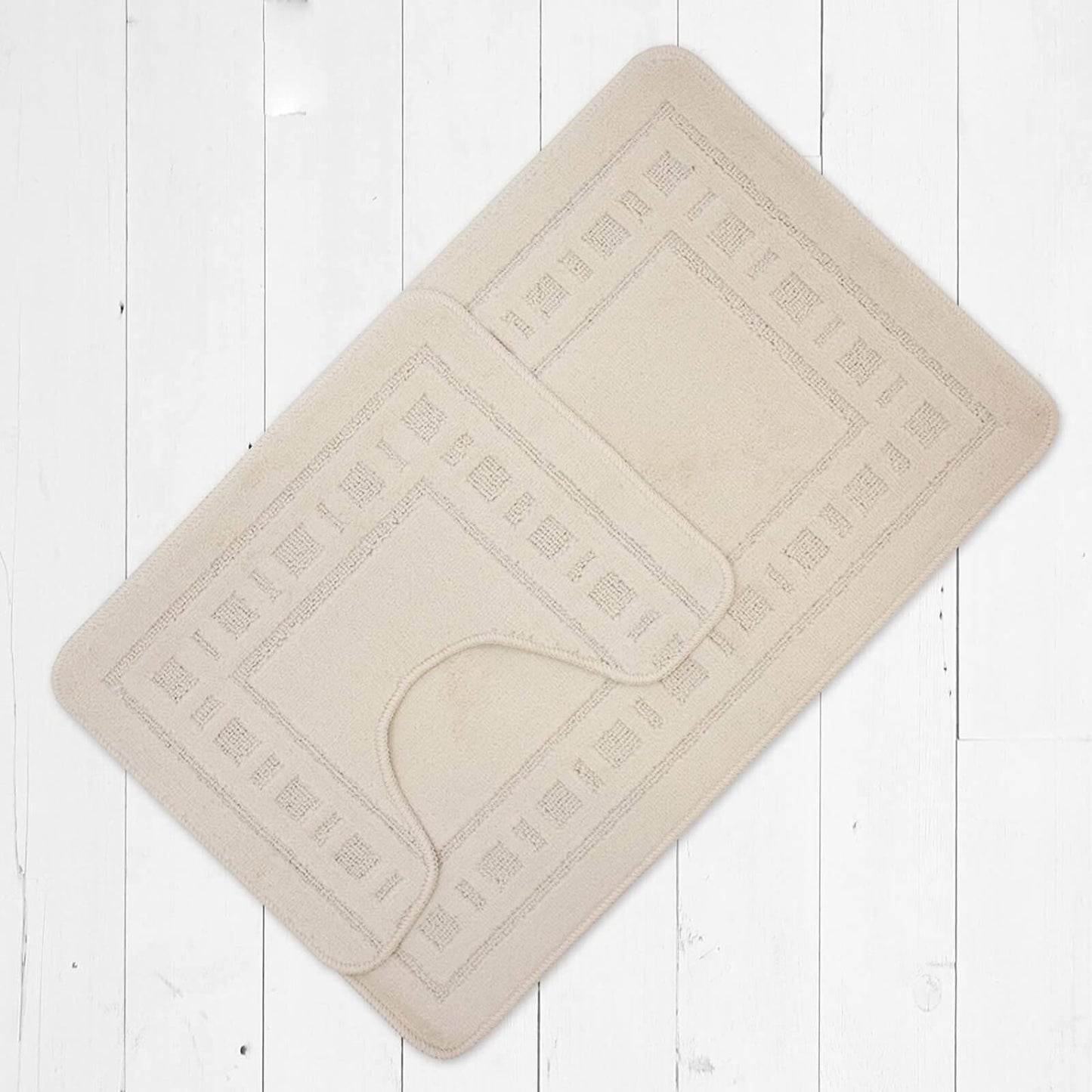 Armoni Cream Bath Pedestal Mat