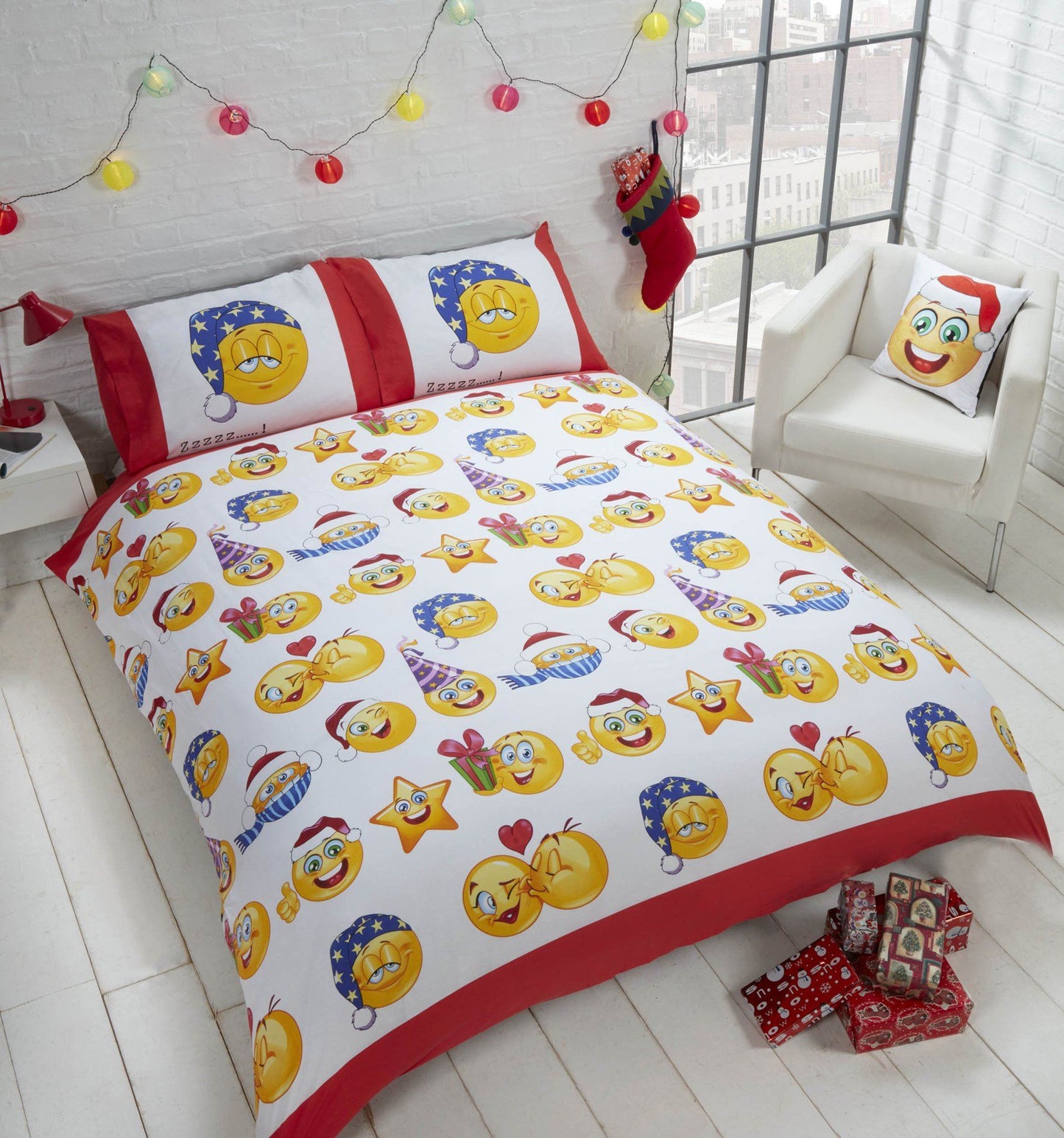 Christmas Icons Multi Duvet Set