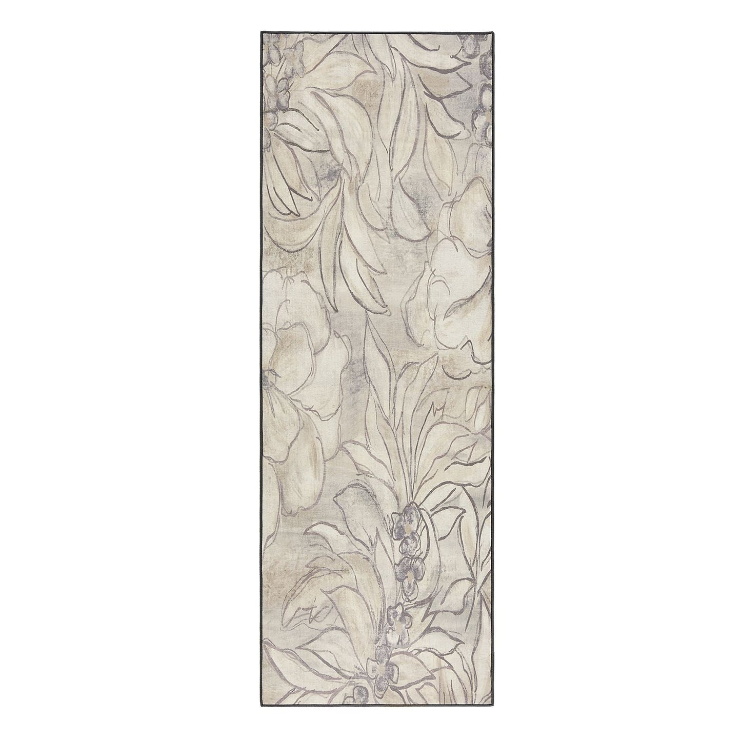 Hug Rug Eco-Washable Art Floral Rug