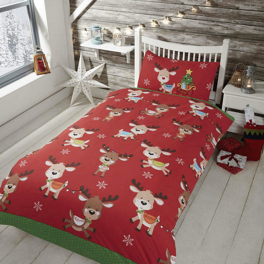 Rudolph & Friends Multi Duvet Set