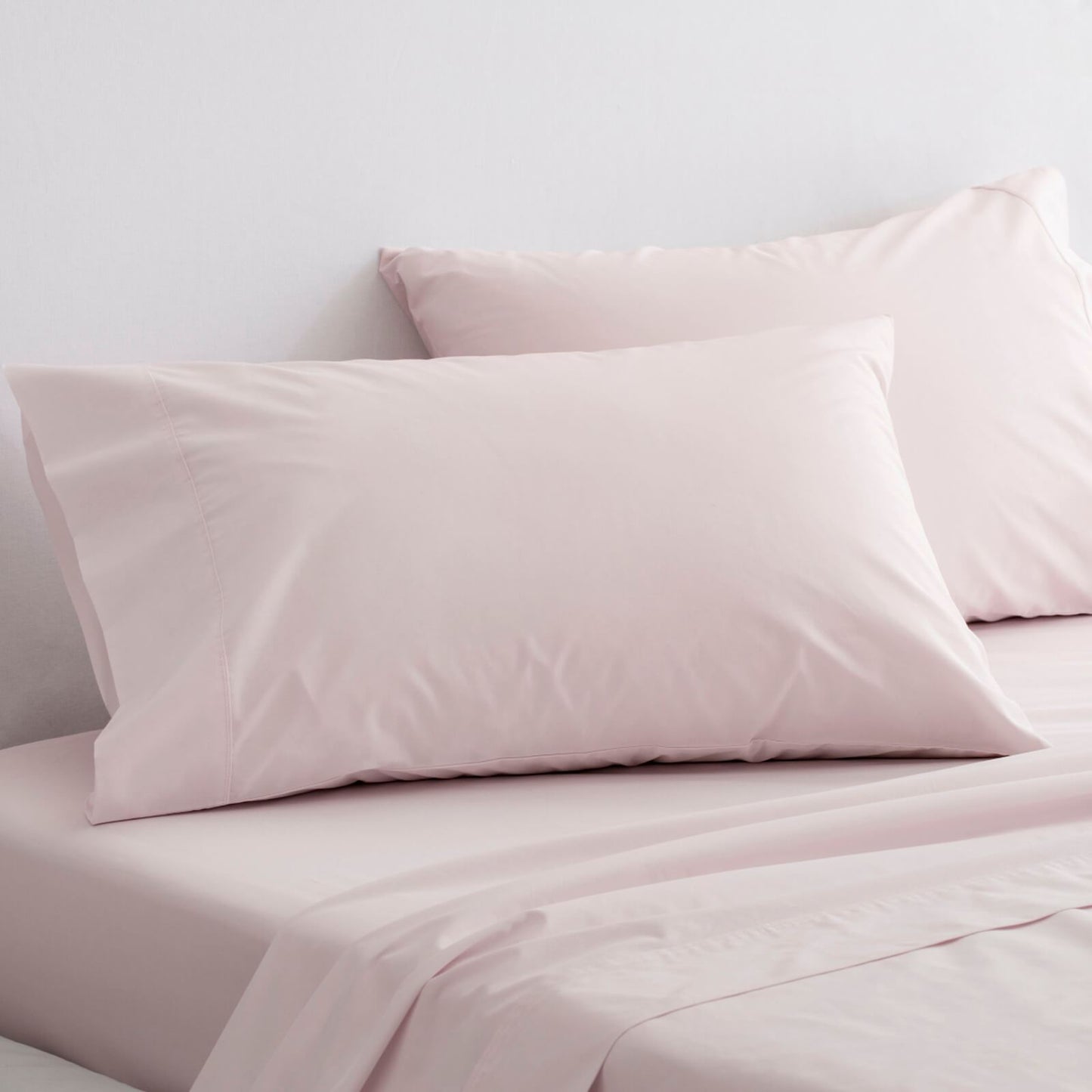 300TC Organic Percale Shell Pillowcase Pair