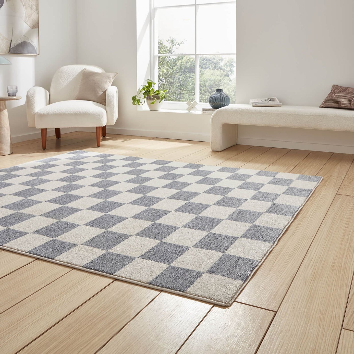 Baltimore 66618 Blue Modern Rug