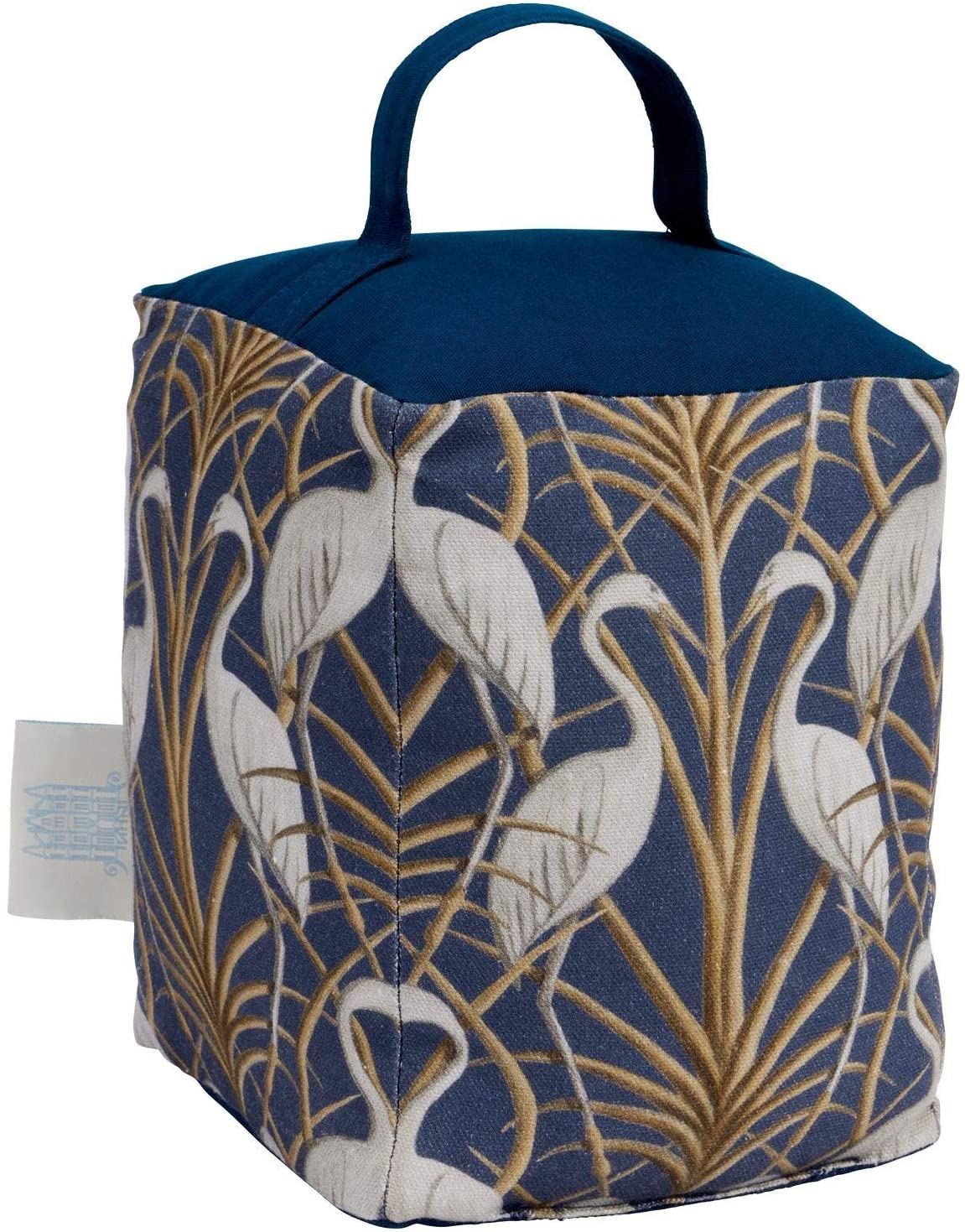 Nouveau Heron Navy Doorstop