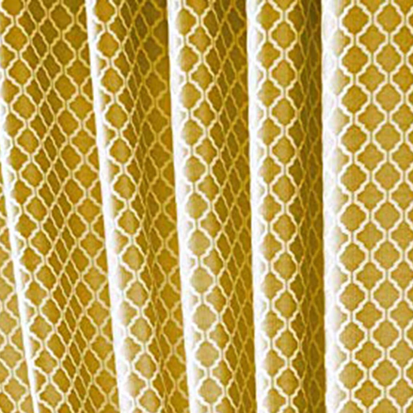 Cotswold Ochre Eyelet Curtains