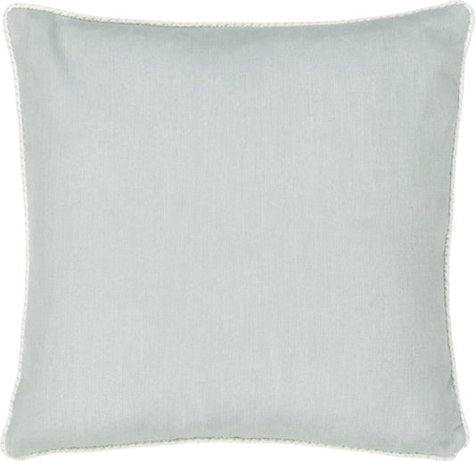 Casual Plain Blue Filled Cushion