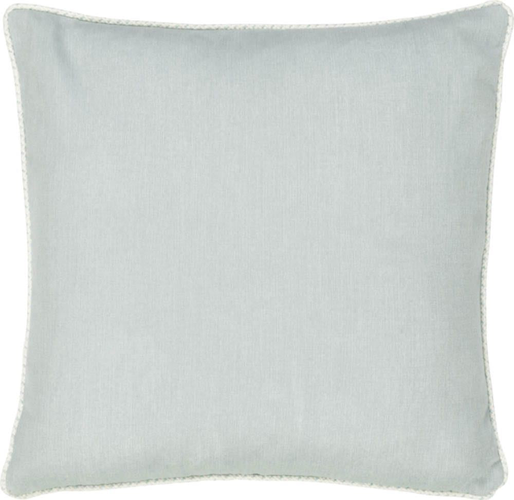 Casual Plain Blue Filled Cushion