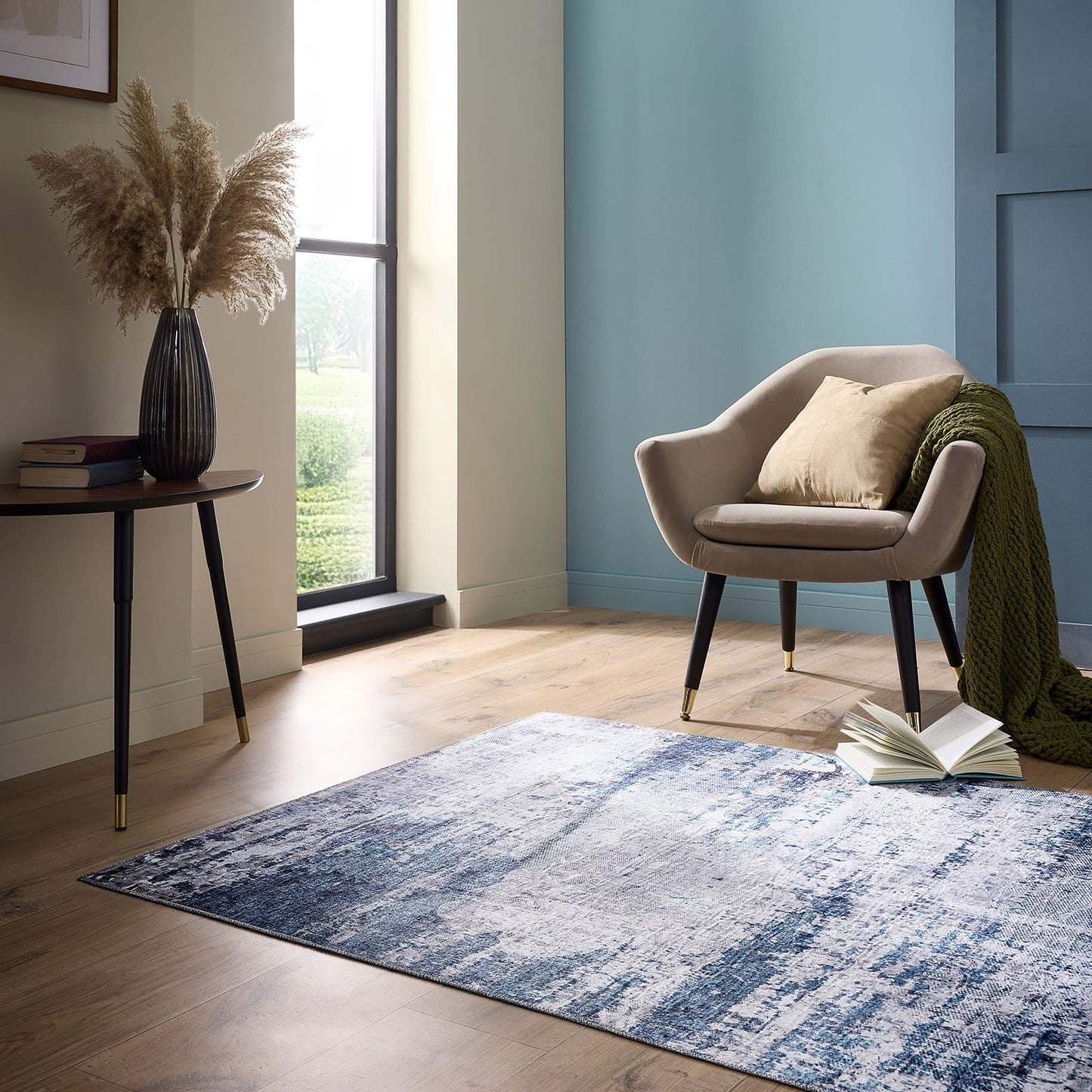 Origins Washable Arctic Scrape Ice Rug