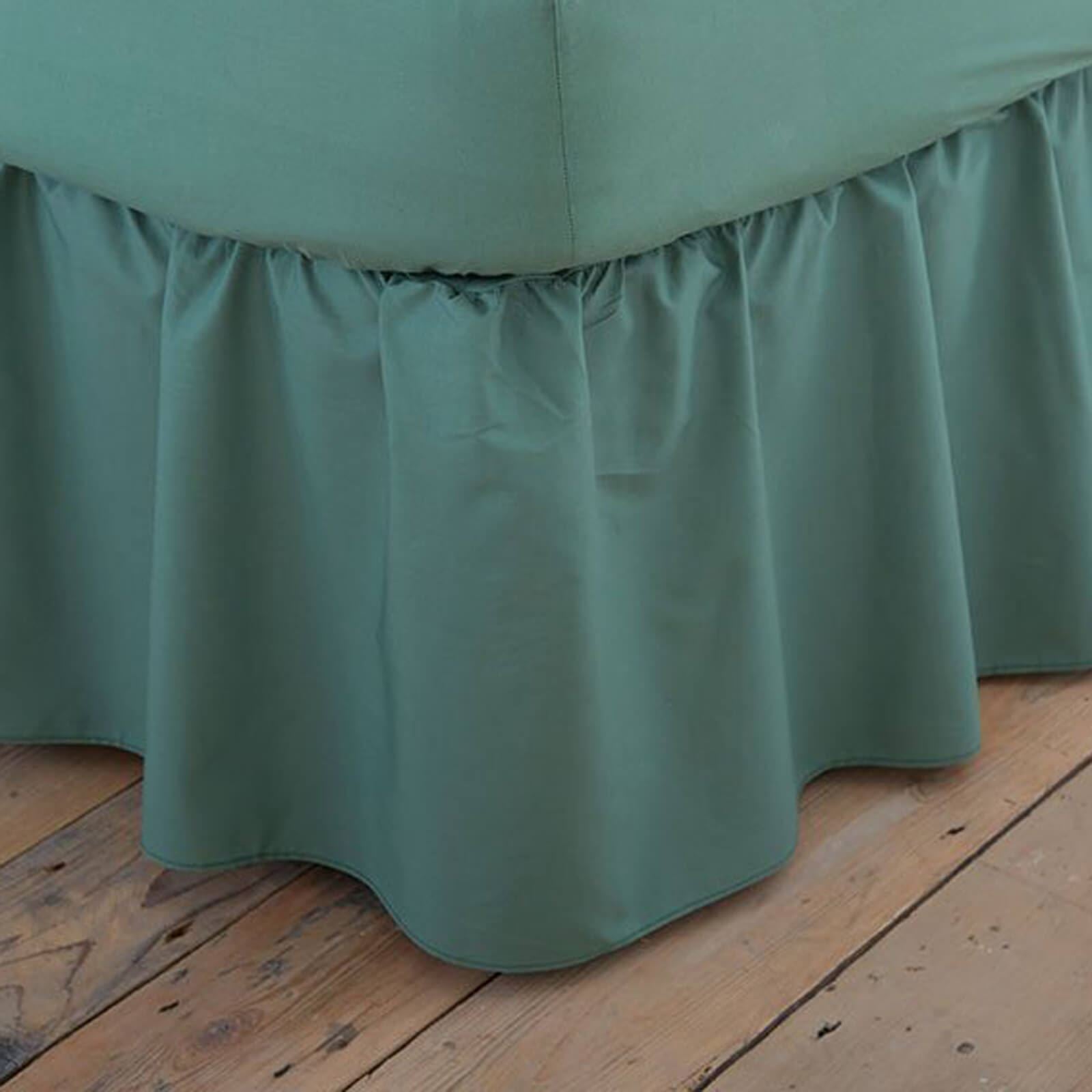 Poetry Dark Green Platform Valance