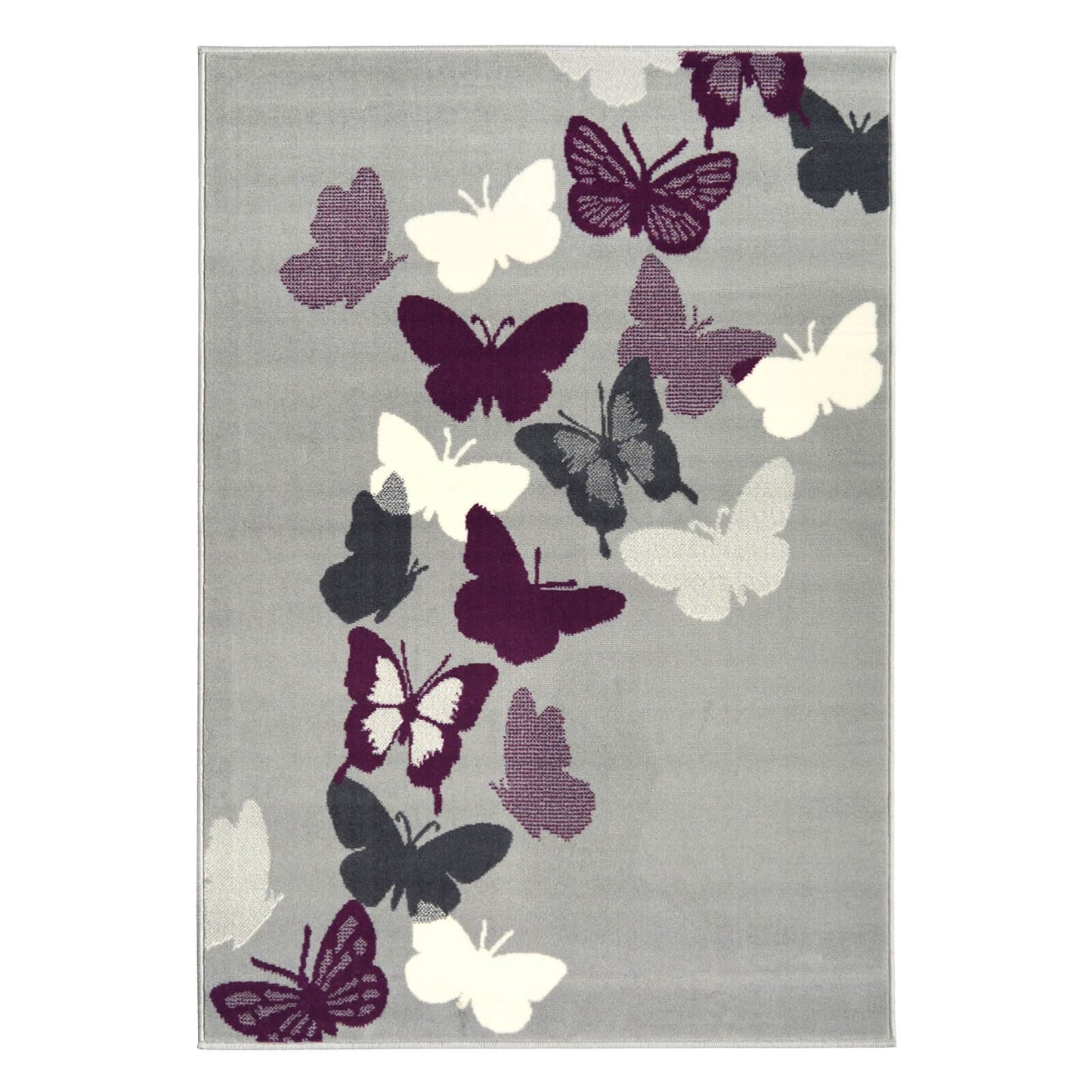 Maestro Butterfly Purple Butterfly Rug