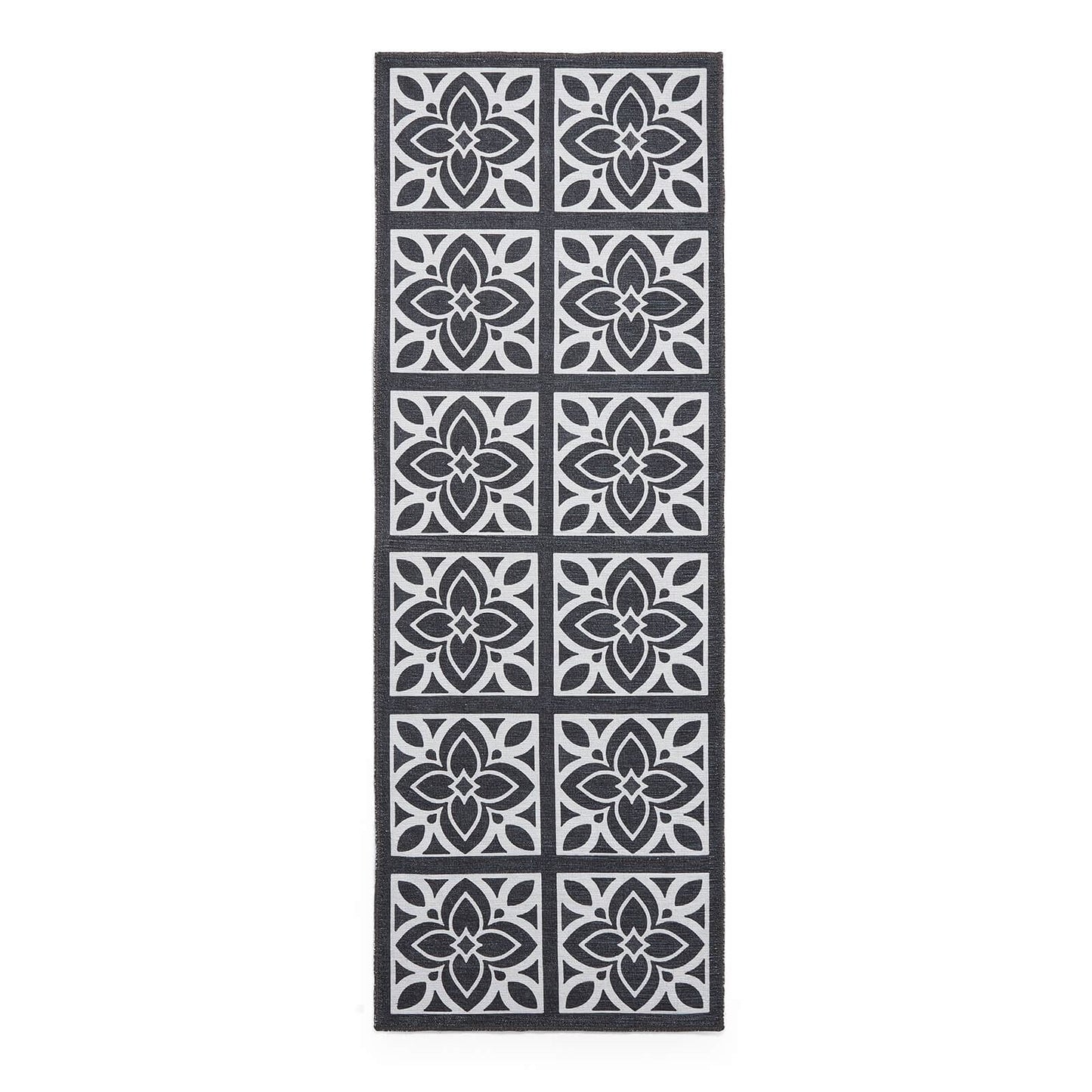Victoria H1191 Dark Grey  Washable Rug