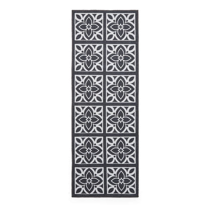 Victoria H1191 Dark Grey  Washable Rug